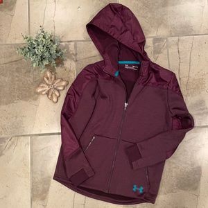 Girls youth medium lightweight zip up jacket